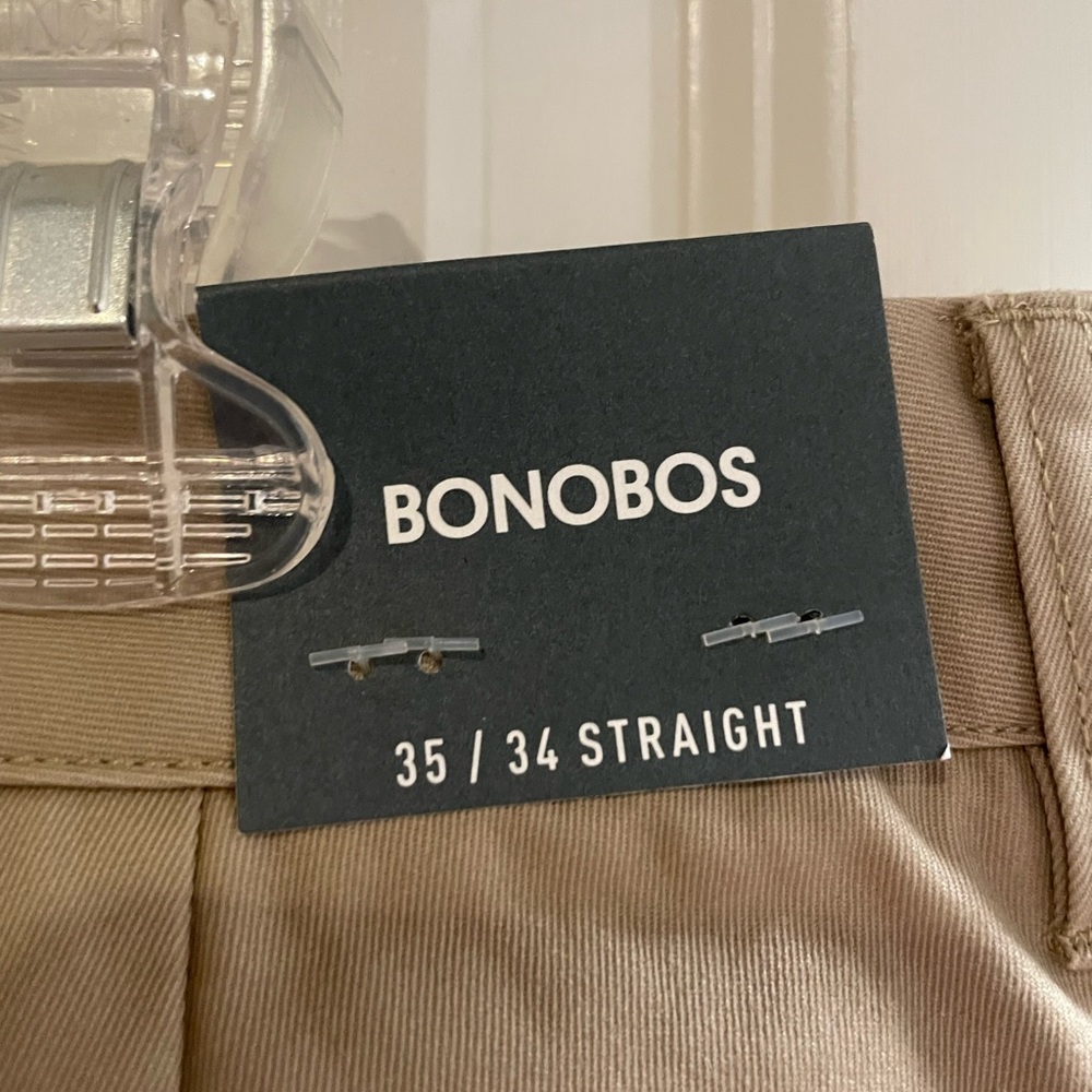Bonobos Chinos True Khaki NWT - Picture 3 of 3
